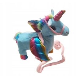 Unicorn interactiv pe lesă