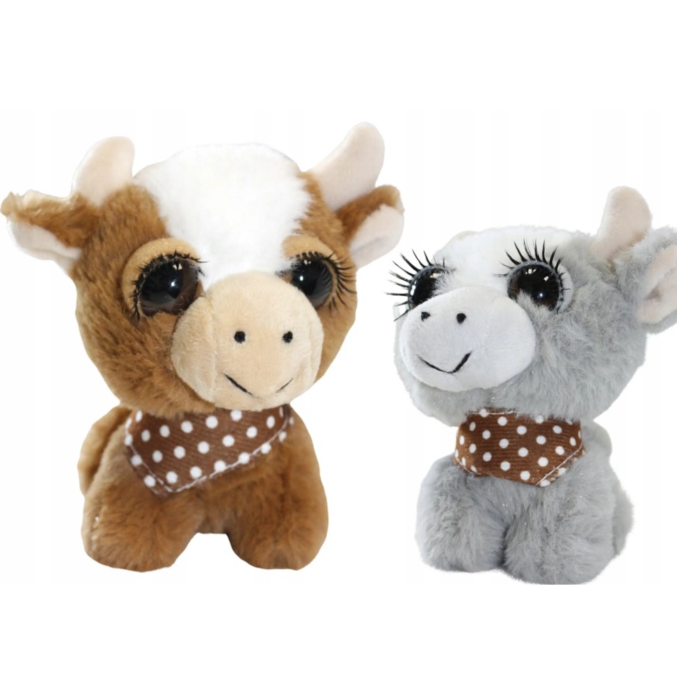 Vaca cu ochi strălucitori 13 cm Emaj Vaca cu ochi strălucitori 13 cm Emaj