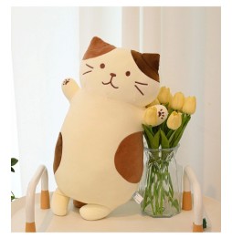 Pisoi lung 45 cm pluș pernă