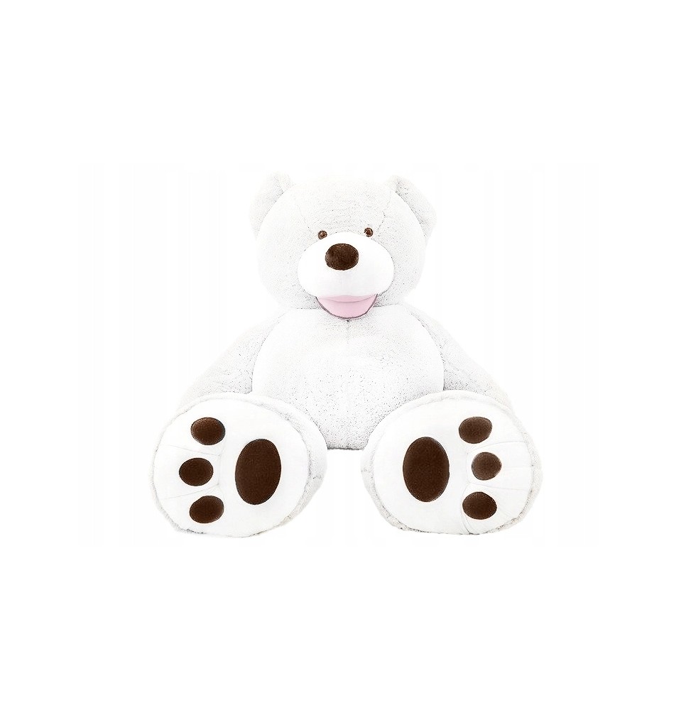 Ursulet Gustaw 130 cm alb 0+ Ursulet Gustaw 130 cm alb 0+