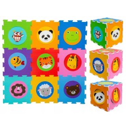 Puzzle din spumă pentru bebeluși Animale 32x32cm