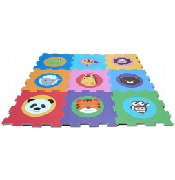 Puzzle din spumă pentru bebeluși Animale 32x32cm