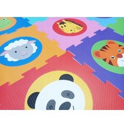 Puzzle din spumă pentru bebeluși Animale 32x32cm