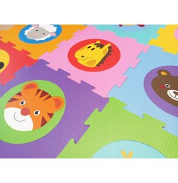 Puzzle din spumă pentru bebeluși Animale 32x32cm