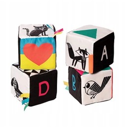 Jucărie Manhattan Toy Mind Cubes pentru bebeluși