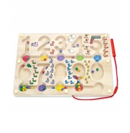 Labirint magnetic cu cifre jucărie educațională