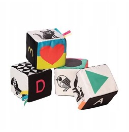 Jucărie Manhattan Toy Mind Cubes pentru bebeluși