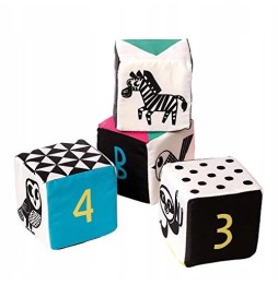 Jucărie Manhattan Toy Mind Cubes pentru bebeluși