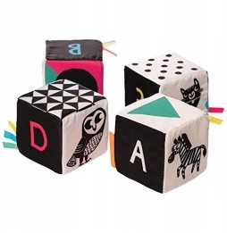 Jucărie Manhattan Toy Mind Cubes pentru bebeluși