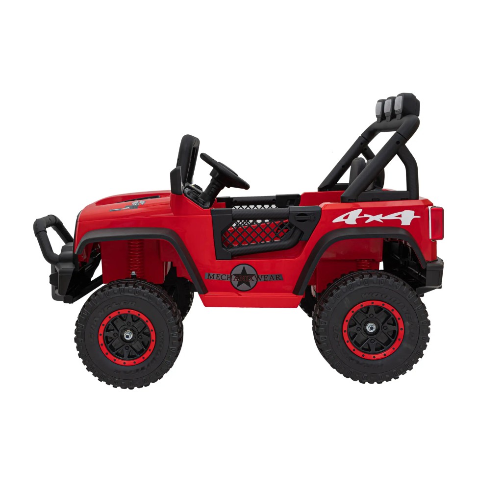 Mașină off-road Geoland Power pentru 2 copii roșie Mașină off-road Geoland Power pentru 2 copii roșie