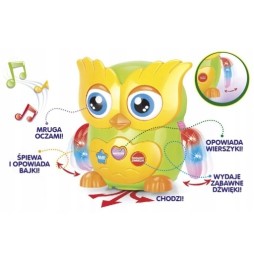 Bufnița educațională cântă și povestește