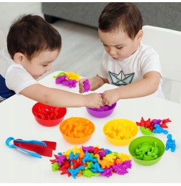 Jucărie Montessori Dinozauri 3+