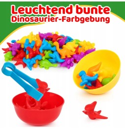 Jucărie Montessori Dinozauri 3+