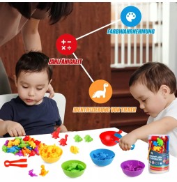 Jucărie Montessori Dinozauri 3+