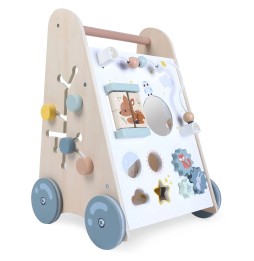 Cărucior din lemn Ecotoys