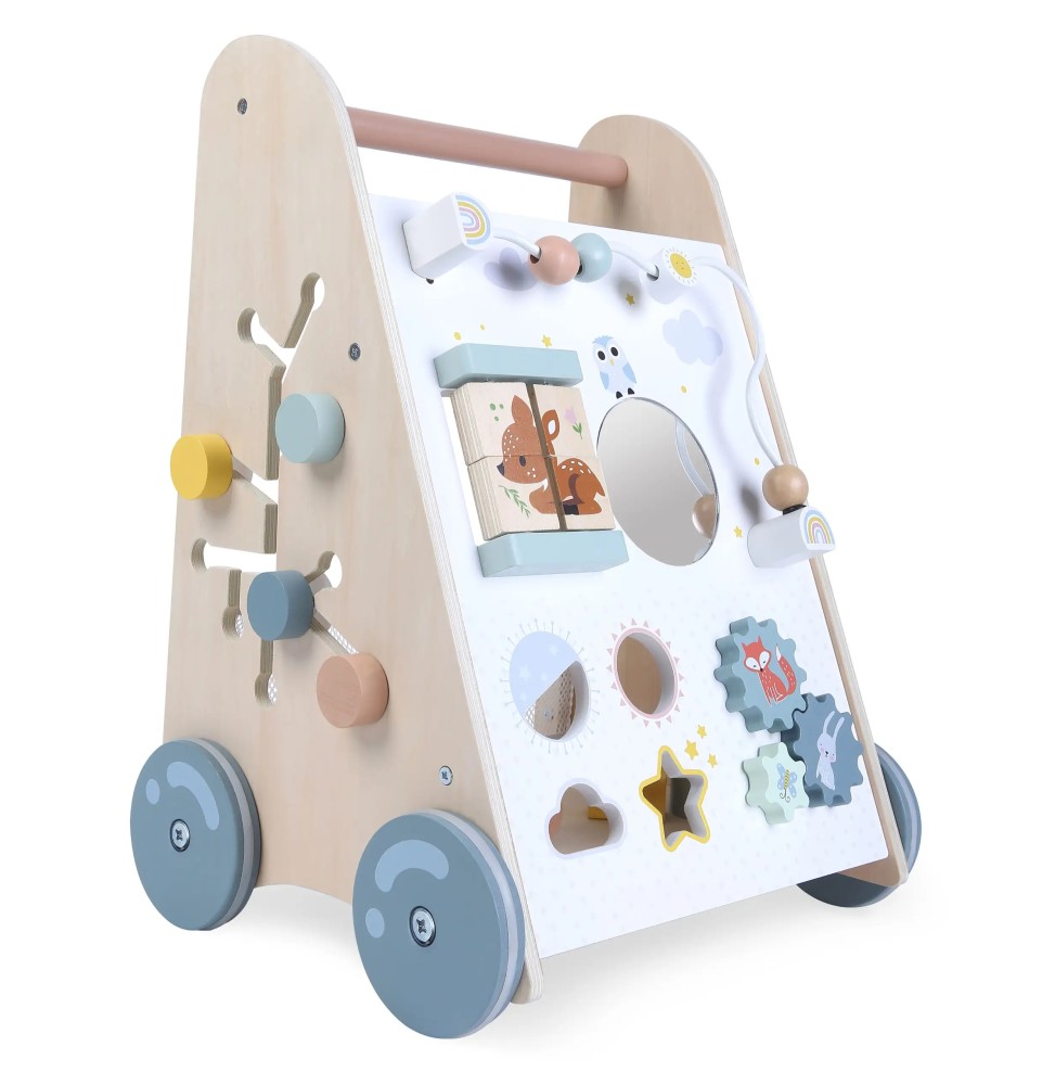 Cărucior din lemn Ecotoys Cărucior din lemn Ecotoys