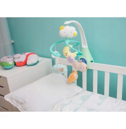 Clementoni carusel pentru pătuț 2în1