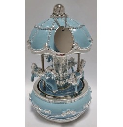 Carusel cu muzică roz 18 cm