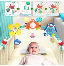 Arcada de jucării pentru scaun auto și căruț - LEANToys