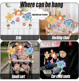 Arcada de jucării pentru scaun auto și căruț - LEANToys