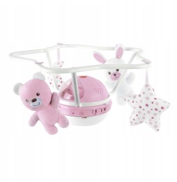 Chicco carusel rainbow roz cu muzica