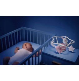 Chicco carusel rainbow roz cu muzica