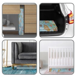 Saltea din spumă dublă pentru copii 200x180