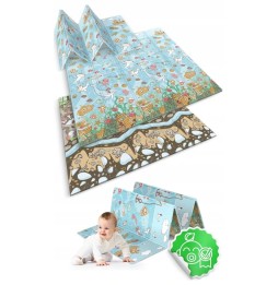 Saltea din spumă dublă pentru copii 200x180