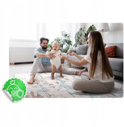 Saltea din spumă 200 x 180 cm pentru copii