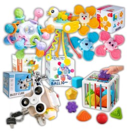 Set 5 în 1 de jucării senzoriale