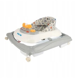 Cărucior Baby Mix cu volan și roți din silicon