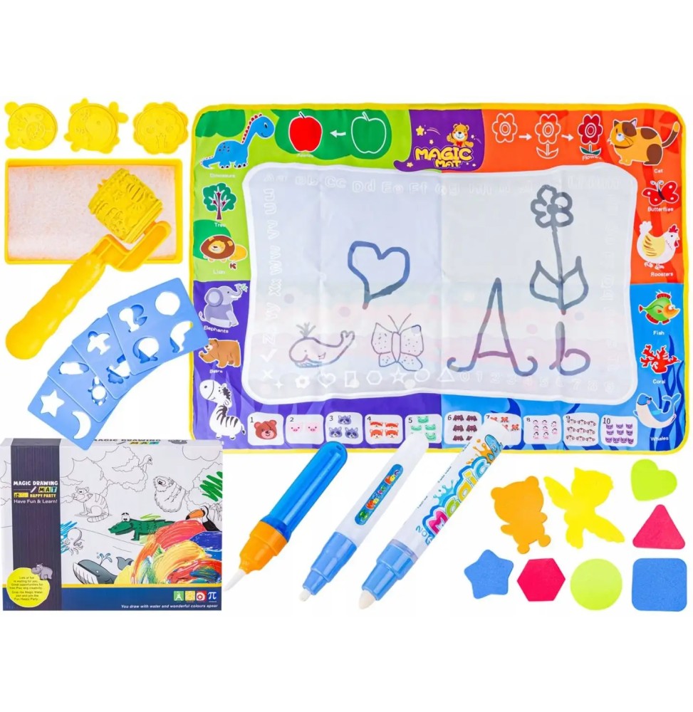 Saltea cu apă pentru desen XXL 120x90 cm