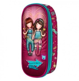 Pencil case Gorjuss Fireworks - cosmetică și punguță