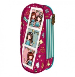 Pencil case Gorjuss Fireworks - cosmetică și punguță