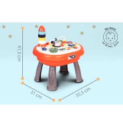 Masa interactivă educațională 2 în 1 pentru copii
