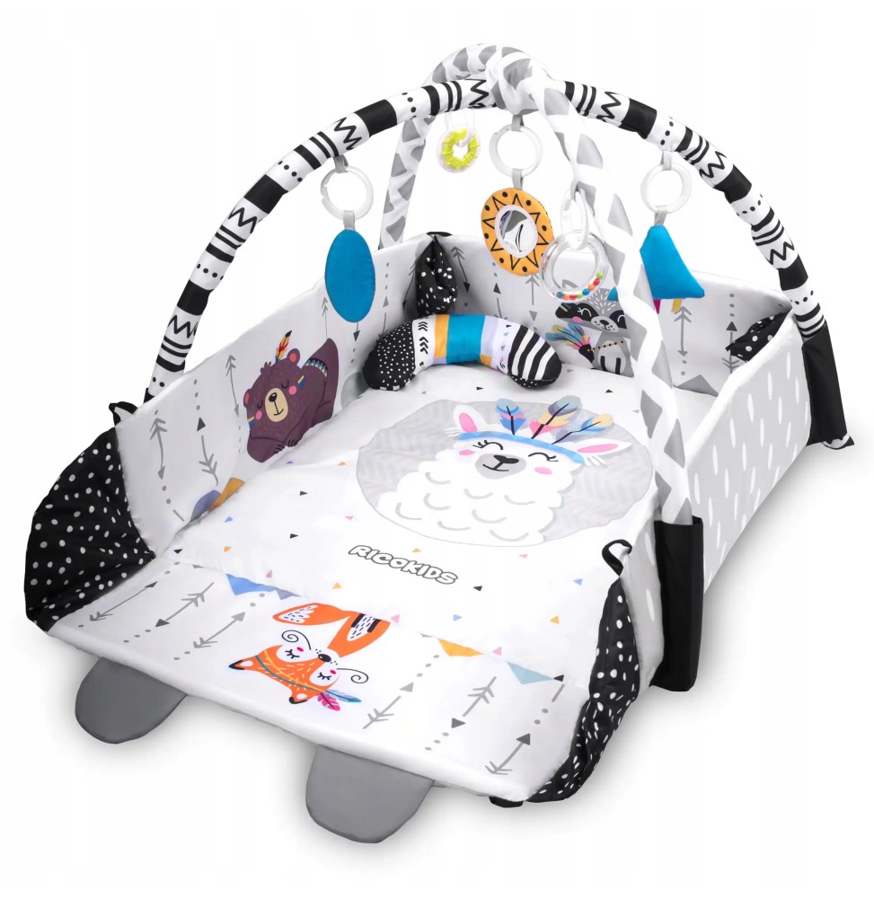 Covor educativ Ricokids Boho 110 x 100 cm Covor educativ Ricokids Boho 110 x 100 cm