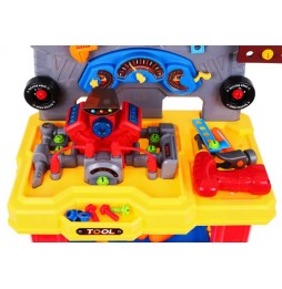 Atelier cu motor pentru copii 3+ cu unelte