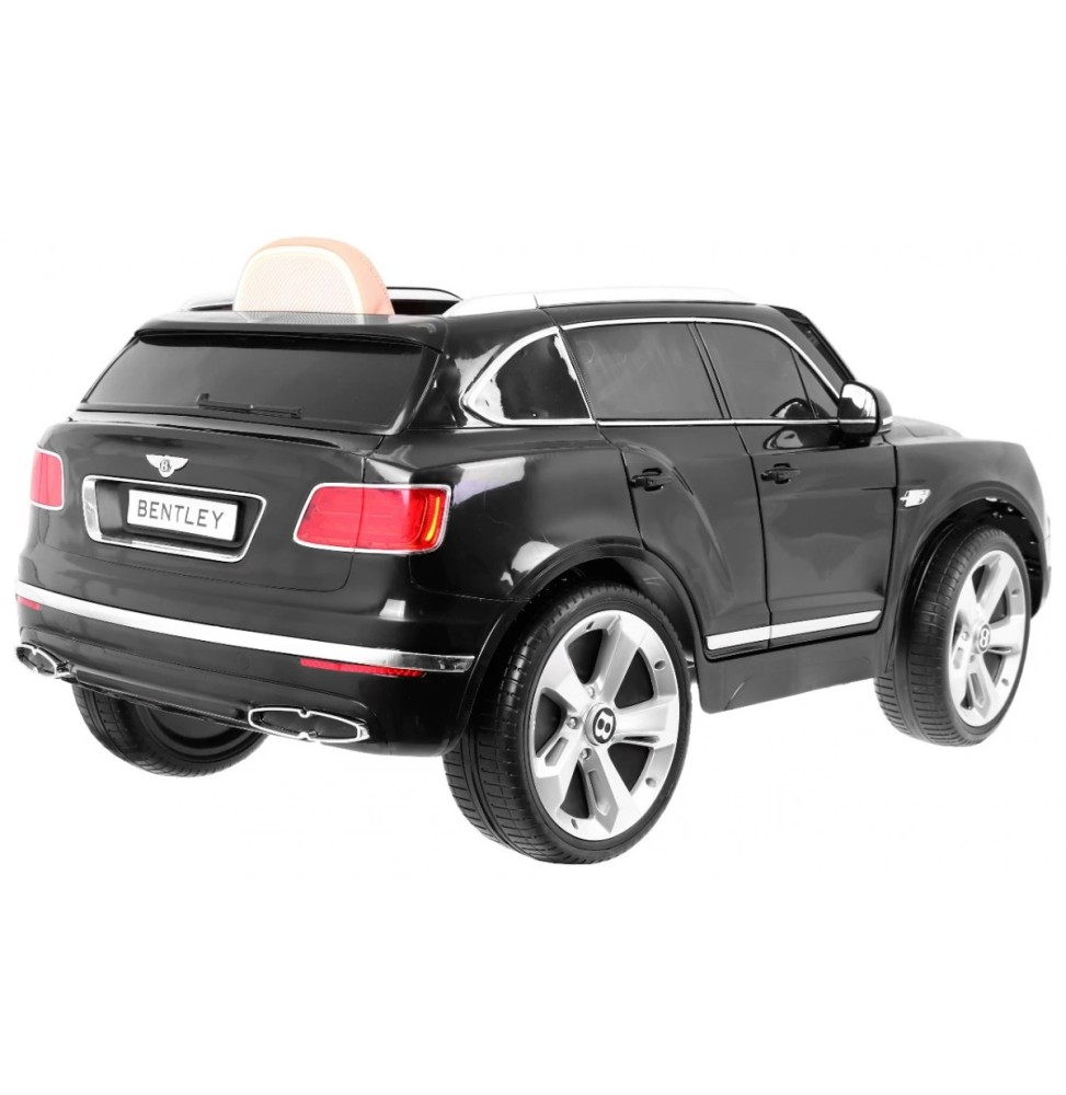Mașină Bentley Bentayga pentru copii neagră cu roți EVA Mașină Bentley Bentayga pentru copii neagră cu roți EVA