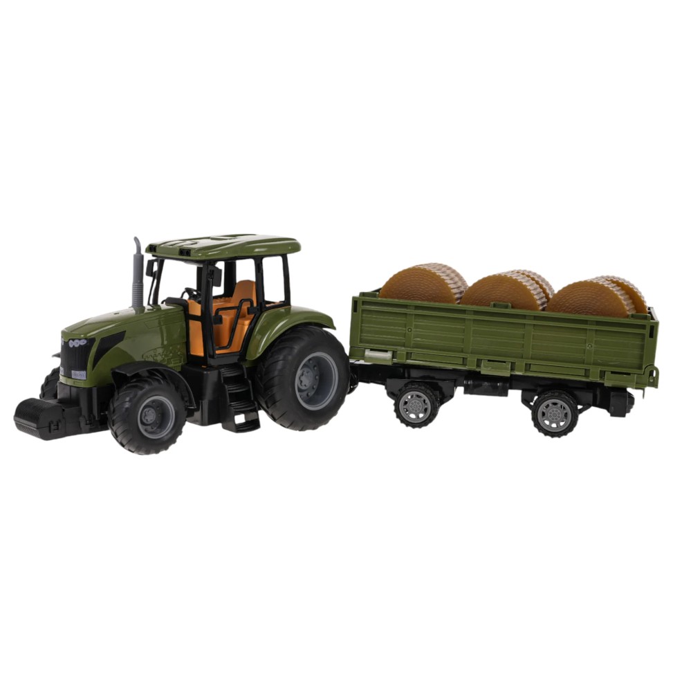 Tractor controlat de la distanță cu remorcă pentru copii Tractor controlat de la distanță cu remorcă pentru copii