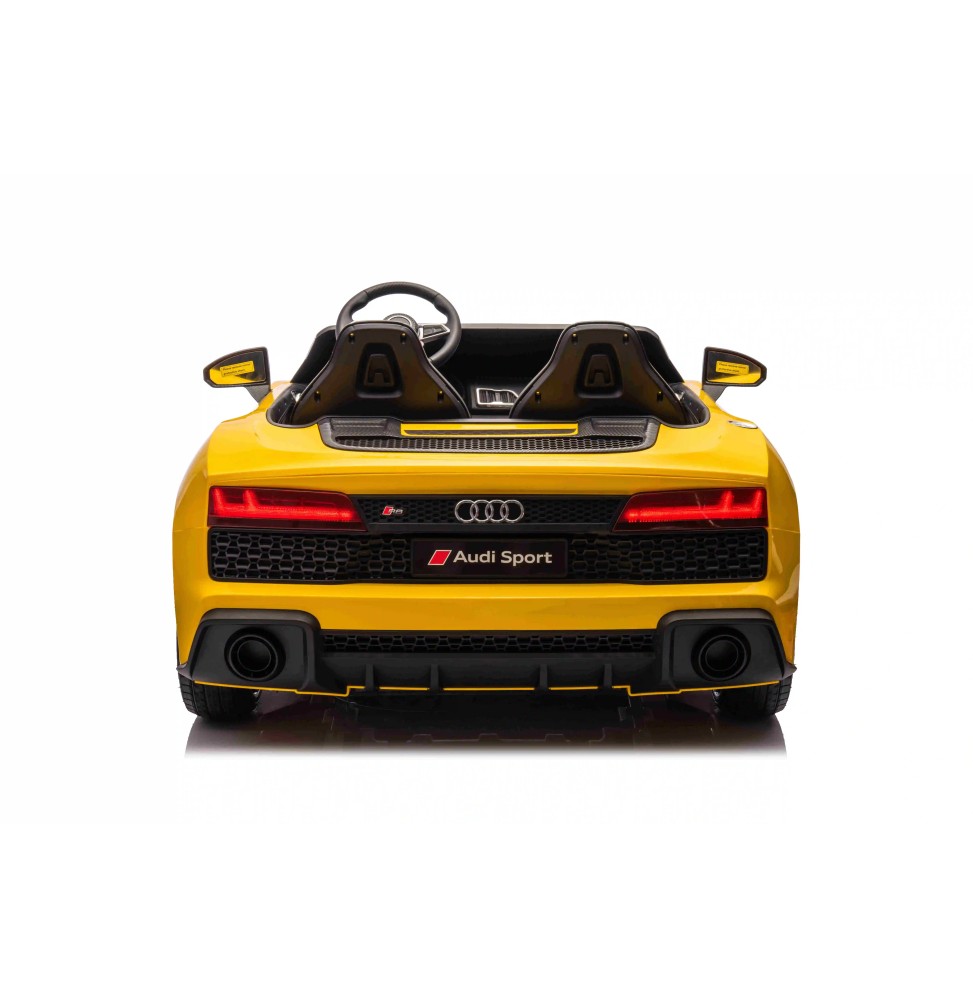 Audi Spyder R8 LIFT - jucărie galbenă pentru copii Audi Spyder R8 LIFT - jucărie galbenă pentru copii
