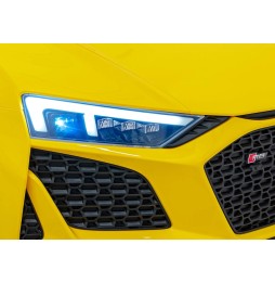 Audi Spyder R8 LIFT - jucărie galbenă pentru copii
