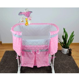 Leagăn Sweet Melody cu telecomandă Crem