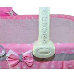 Leagăn Sweet Melody cu telecomandă Crem