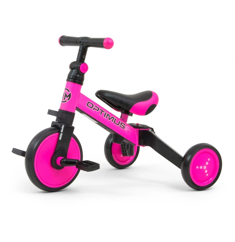 Bicicleta 3w1 Optimus - roz Bicicleta 3w1 Optimus - roz
