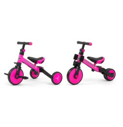 Bicicleta 3w1 Optimus - roz
