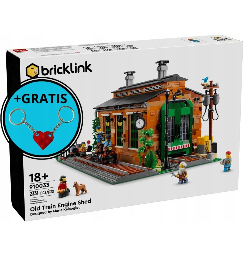LEGO BrickLink 910033 Gara veche + breloc LEGO BrickLink 910033 Gara veche + breloc