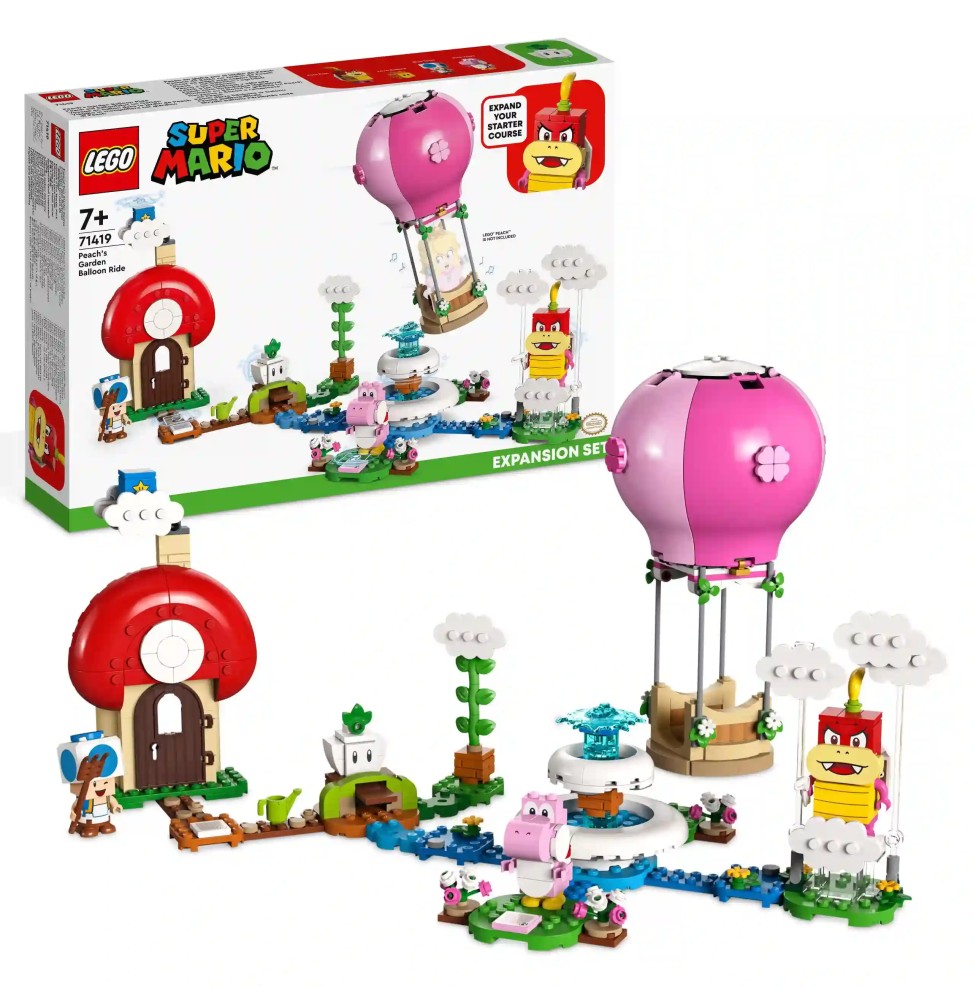 LEGO Super Mario Zbor cu piersică și balon LEGO Super Mario Zbor cu piersică și balon