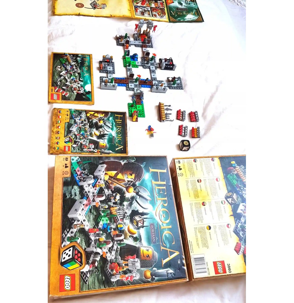 LEGO 3860 Jocuri - Heroica Castelul Fortaan LEGO 3860 Jocuri - Heroica Castelul Fortaan