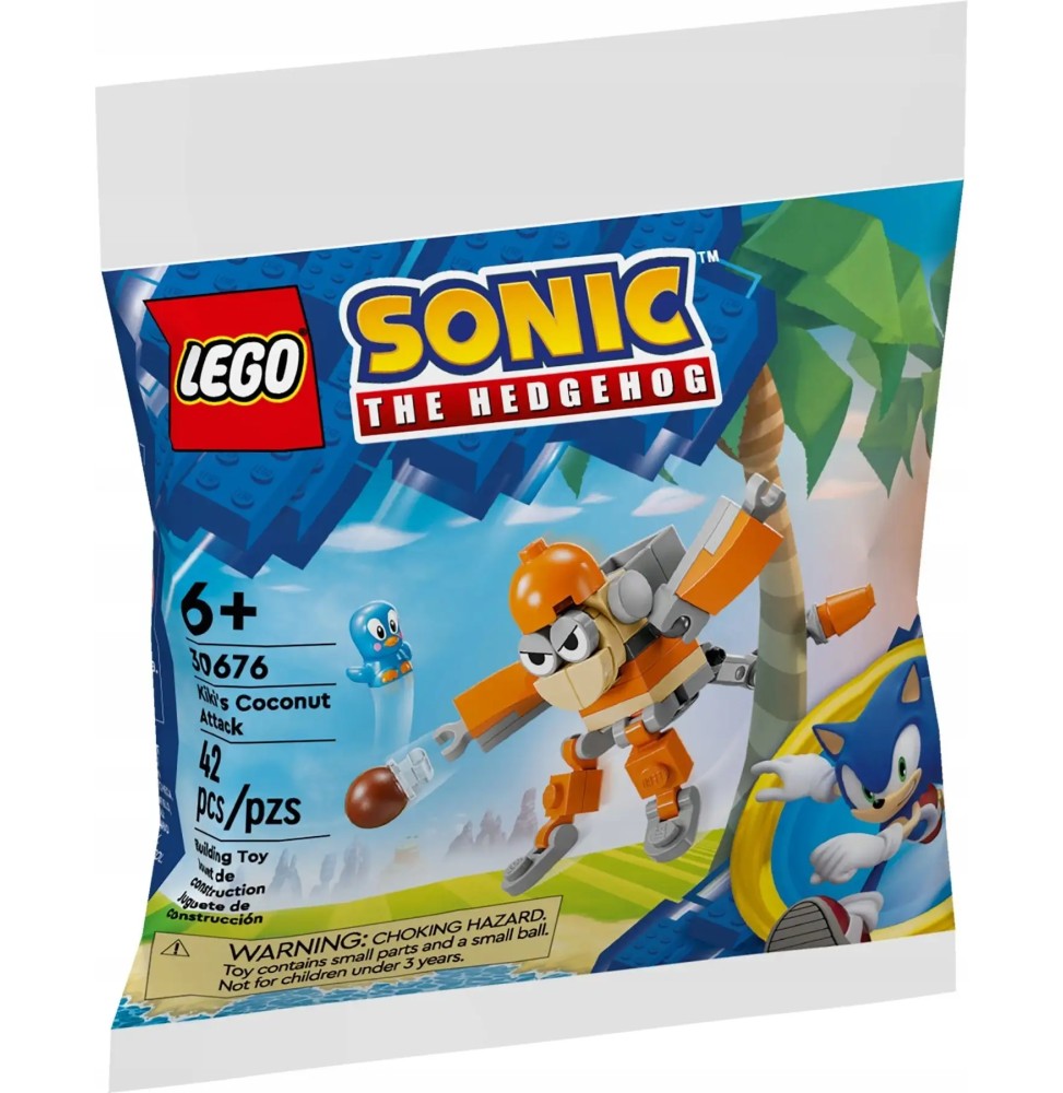 LEGO 30676 Sonic The Hedgehog Kiki atacul de nucă LEGO 30676 Sonic The Hedgehog Kiki atacul de nucă
