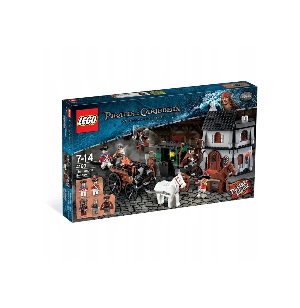 LEGO 4193 Evadarea din Londra LEGO 4193 Evadarea din Londra